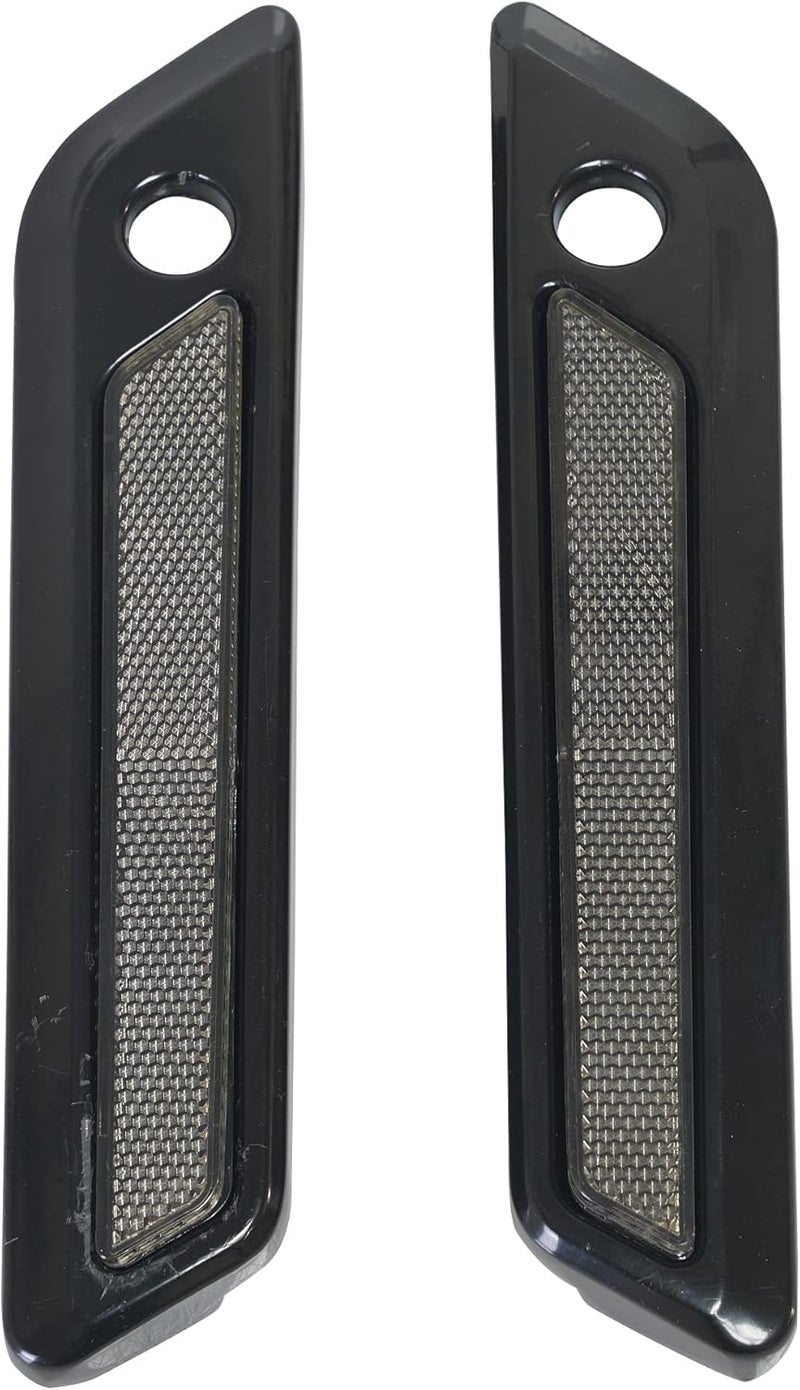 SWESGI Saddlebag Hinge Latch Covers with Hard Saddlebag Locks Fit for Harley 2014-2023 Touring Street Electra Road Glide King FLHX FLHR FLTRX FLTRX Ultra FLTRU FLHTCU FLHTKSE(Black+Gray) - Image 3